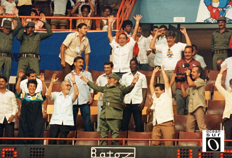 Fidel en el Estadio