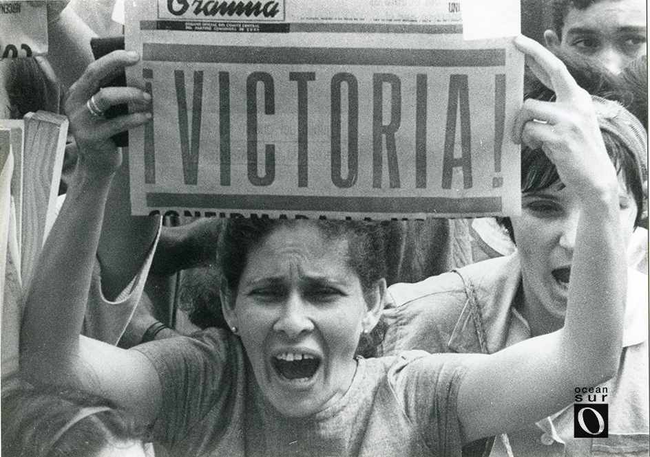 Cuba revolucionaria: cartel  de victoria