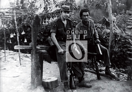 Raúl Castro Ruz y Juventino Alarcón.
