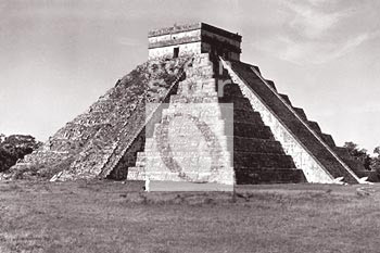 El Castillo. Chichén-Itzá. México, 1955