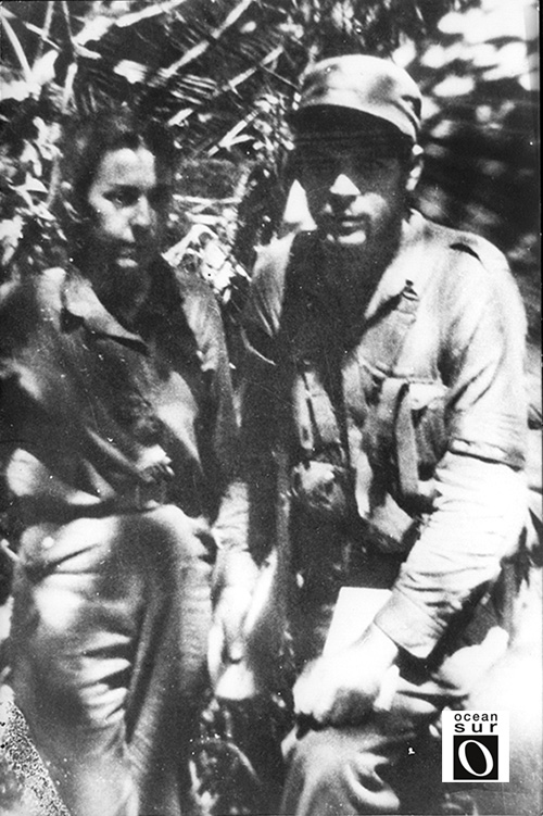 Che y Celia Sánchez, 1957