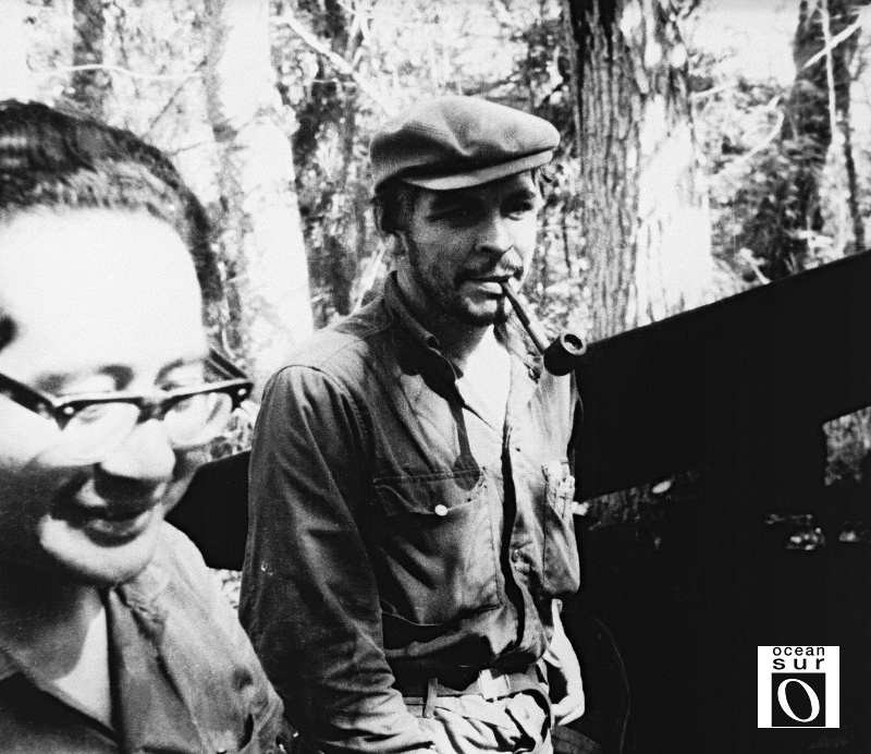 Juan Pablo Chang (Chino) y el Che (Ramón)